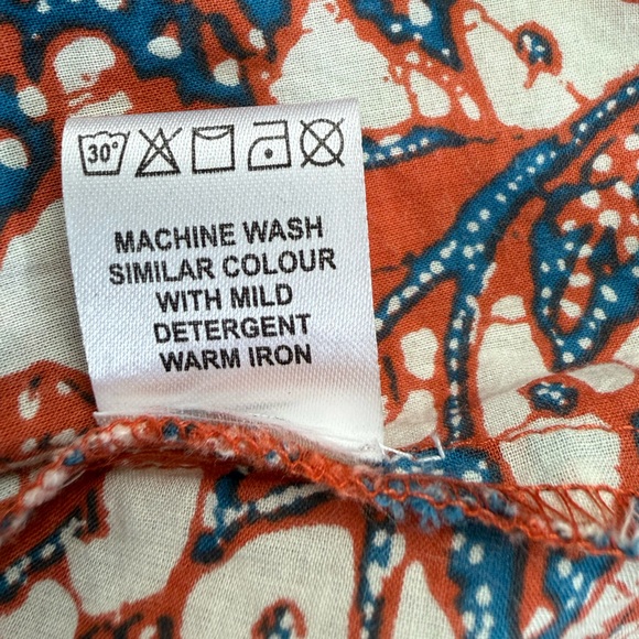 Love the Label Anthropologie Mabel Vineyard Ruffle Top Peasant Blouse - Picture 12 of 14